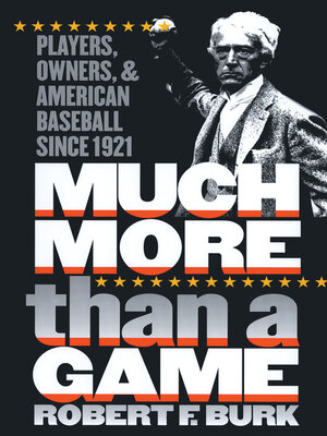 cover image of Much More Than a Game